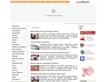 Tablet Screenshot of ciechanowiec.pl